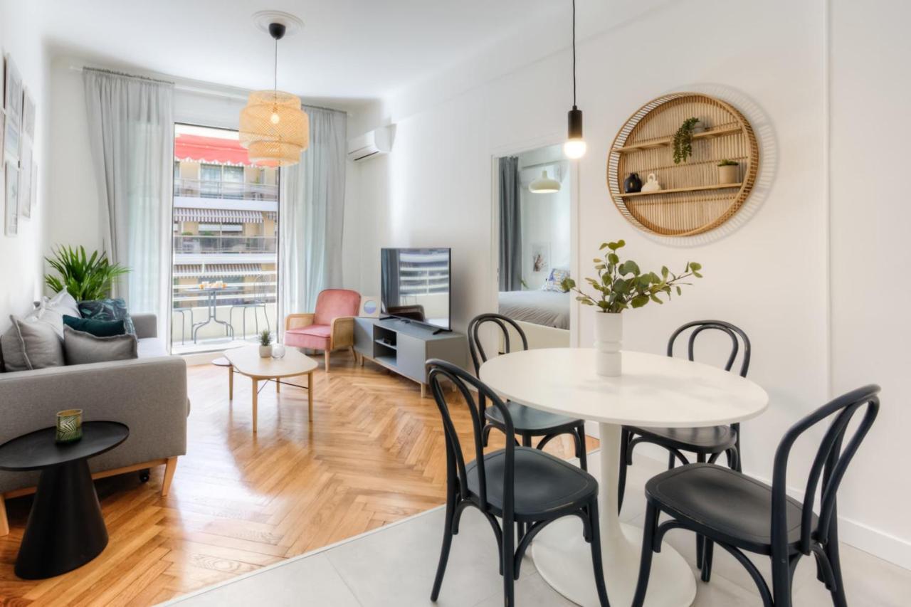 #29 Suite Gambetta Ac Sea View 2 Bedrooms 1Min Walk To Promenade & Sea Nisa Exterior foto