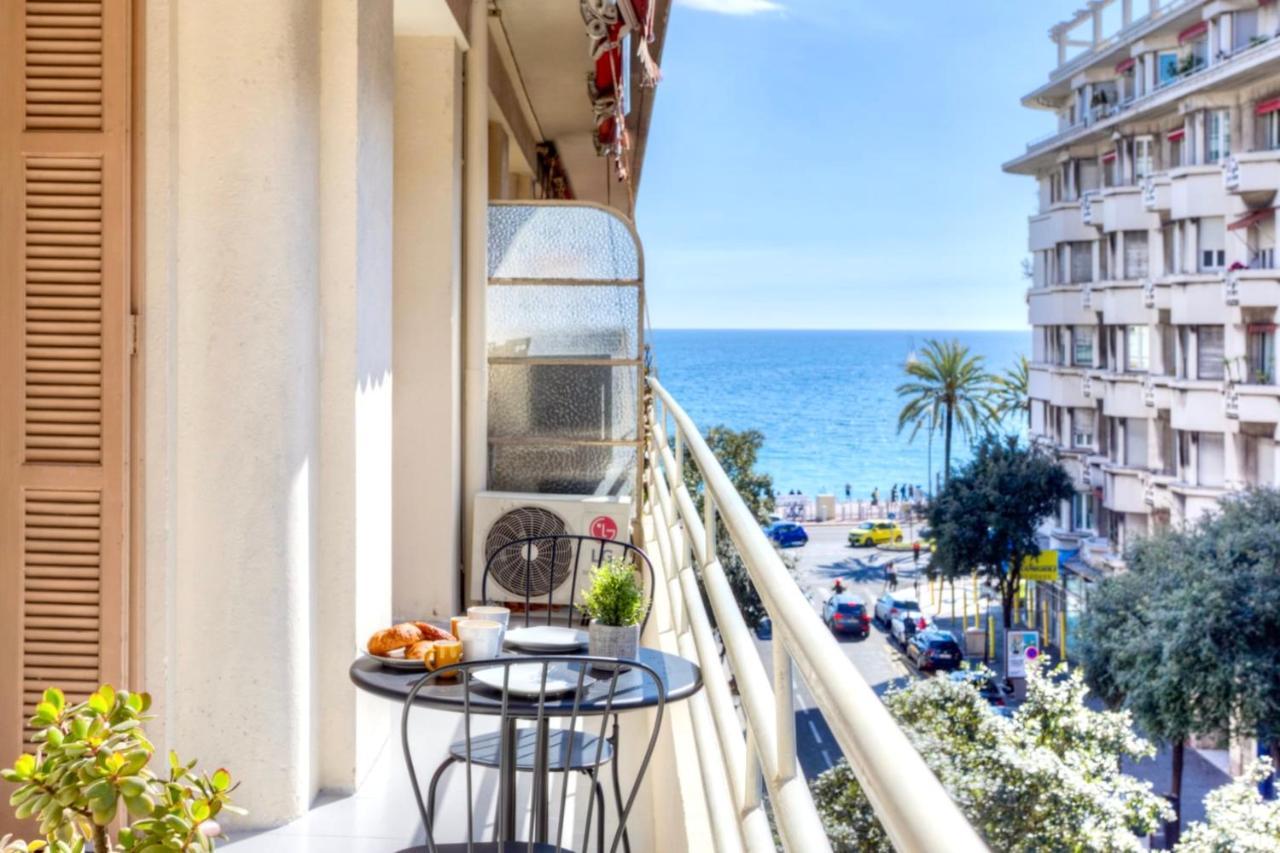 #29 Suite Gambetta Ac Sea View 2 Bedrooms 1Min Walk To Promenade & Sea Nisa Exterior foto