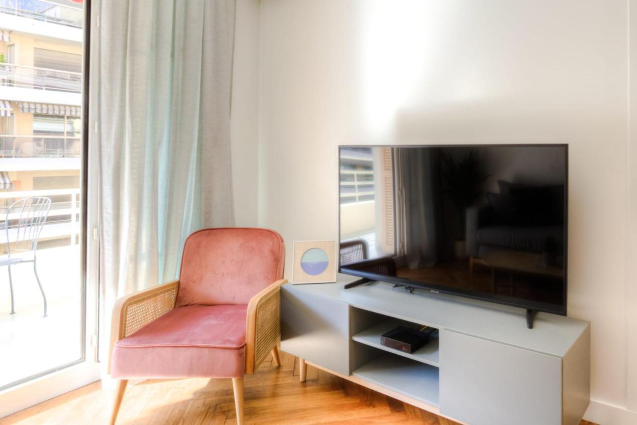 #29 Suite Gambetta Ac Sea View 2 Bedrooms 1Min Walk To Promenade & Sea Nisa Exterior foto